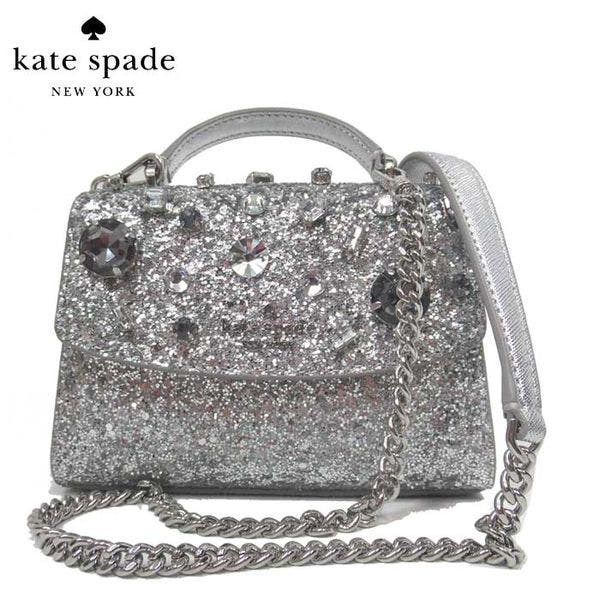 kate spade newyork】ダーシーグリッター ハンドルサッチェル