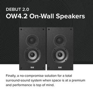 Debut 2.0 OW4.2 オンウォールスピーカー　ペアの画像 2枚目