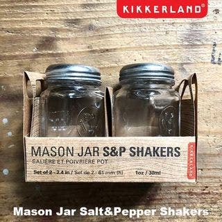 Mason Jar Salt&Pepper Shakersの画像 1枚目